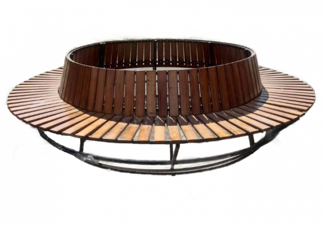 Паркова кругова лавка «Роялта»‎ 3м